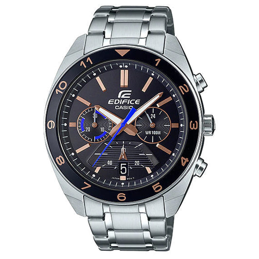 Reloj Edifice casual correa de acero inoxidable EFV-590D-1AV