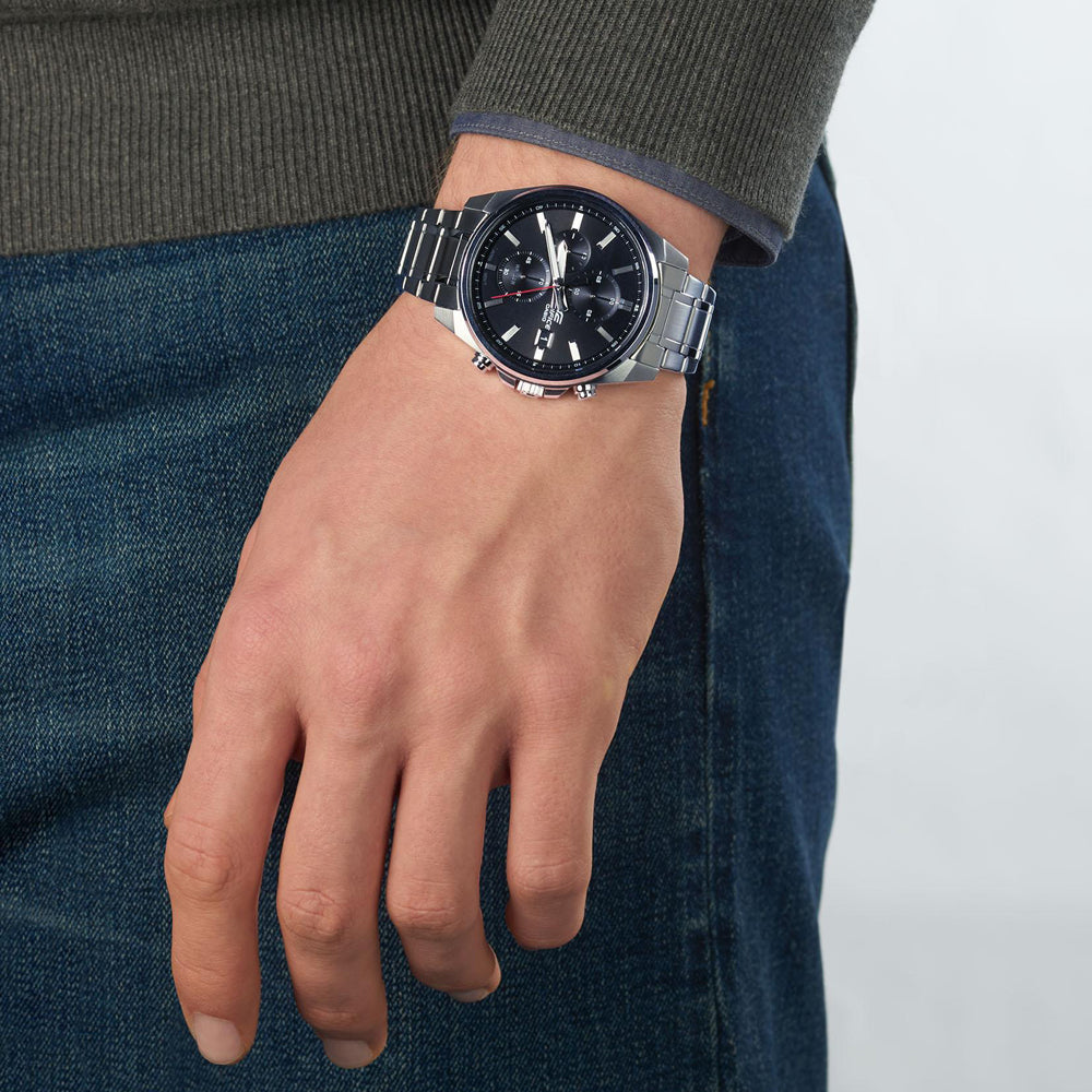 Reloj Edifice casual correa de acero inoxidable EFV-610D-1AV