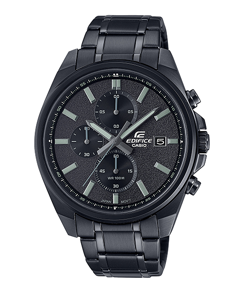 Reloj Edifice casual correa de acero inoxidable EFV-610DC-1AV