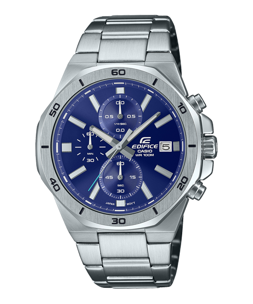 Reloj Edifice casual correa de acero inoxidable EFV-640D-2AV