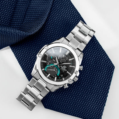 Reloj Edifice casual correa de acero inoxidable EQB-1000D-1A
