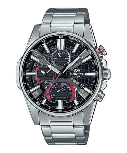 Reloj Edifice casual correa de acero inoxidable EQB-1200D-1A