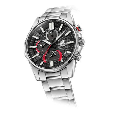 Reloj Edifice casual correa de acero inoxidable EQB-1200D-1A