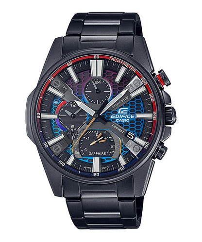 Reloj Edifice casual correa de acero inoxidable EQB-1200HG-1A