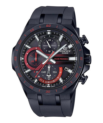Reloj Edifice casual correa de resina EQS-920PB-1AV