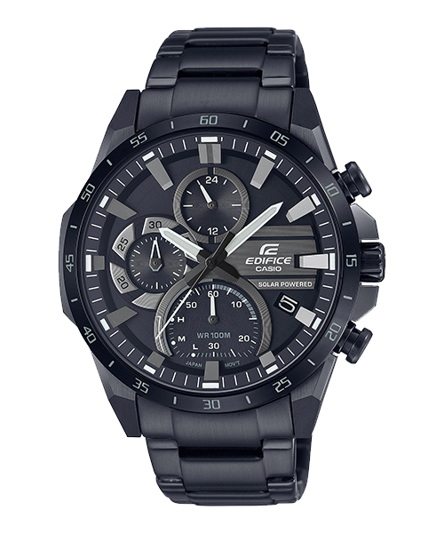 Reloj Edifice casual correa de acero inoxidable EQS-940DC-1AV