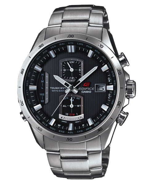 Reloj Edifice casual correa de acero inoxidable EQW-A1110D-1A