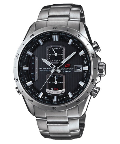 Reloj Edifice casual correa de acero inoxidable EQW-A1110D-1A