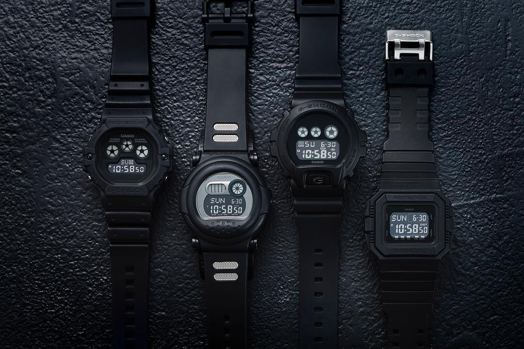 Reloj G-Shock deportivo correa de resina G-100BB-1A