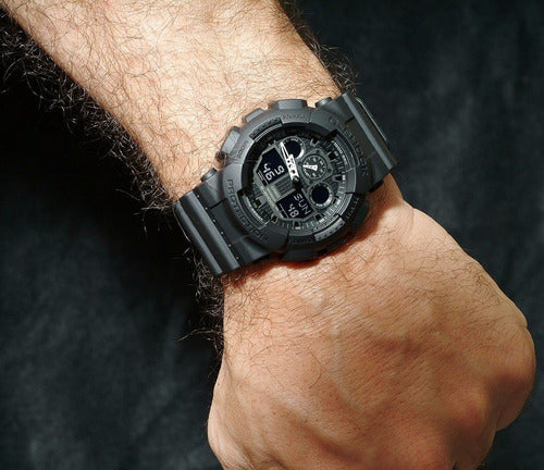 Reloj G-Shock deportivo correa de resina GA-100-1A1 – Ontimecr