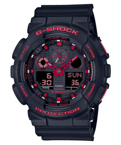 Reloj G-Shock deportivo correa de resina GA-100BNR-1A