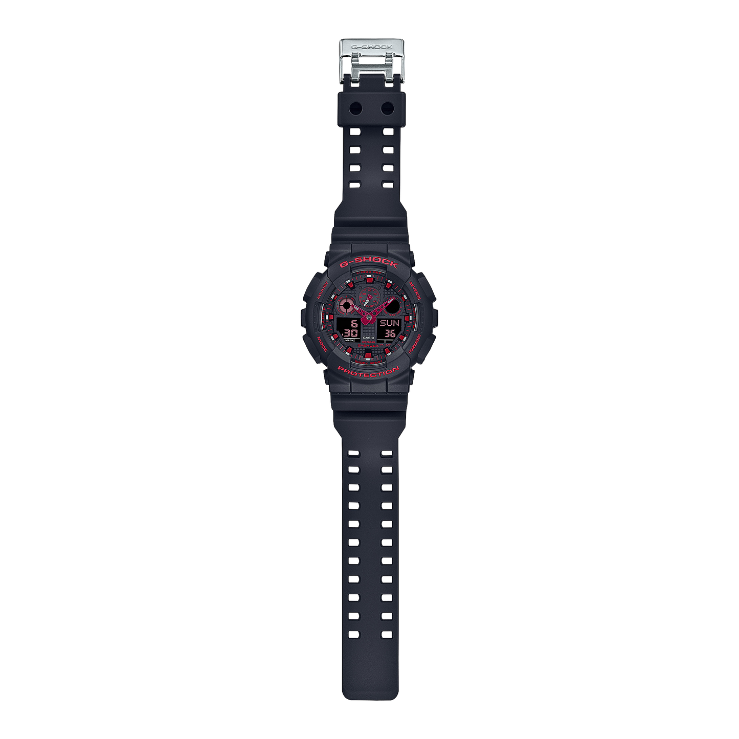 Reloj G-Shock deportivo correa de resina GA-100BNR-1A