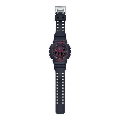 Reloj G-Shock deportivo correa de resina GA-100BNR-1A