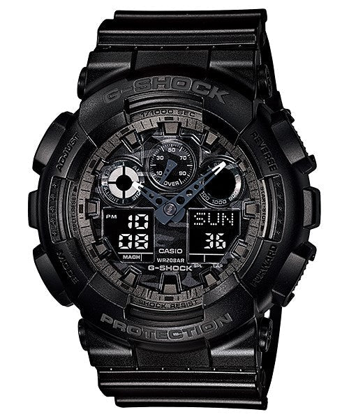 Reloj G-Shock deportivo correa de resina GA-100CF-1A