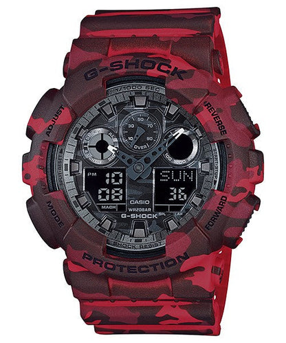 Reloj G-Shock deportivo correa de resina GA-100CM-4A