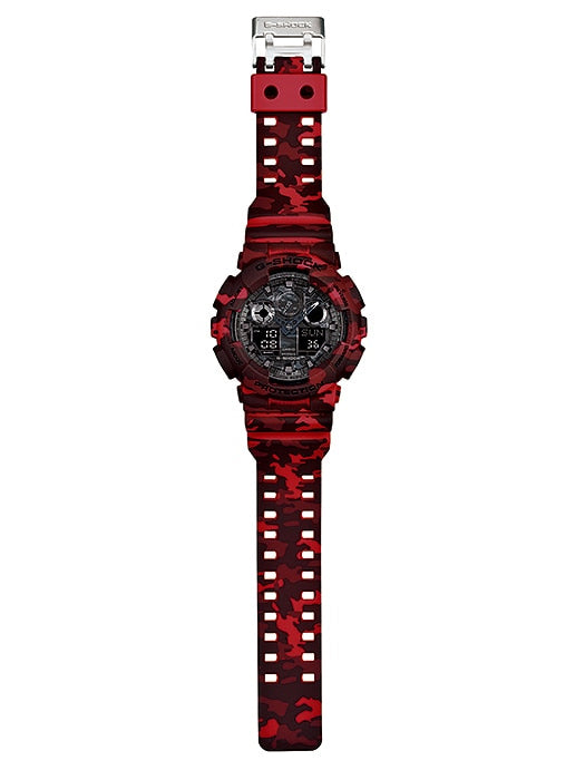 Reloj G-Shock deportivo correa de resina GA-100CM-4A