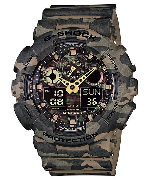 Reloj G-Shock deportivo correa de resina GA-100CM-5A