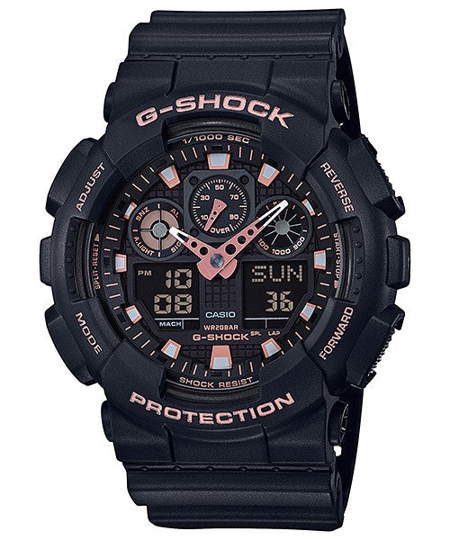 Reloj G-Shock deportivo correa de resina GA-100GBX-1A4