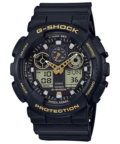 Reloj G-Shock deportivo correa de resina GA-100GBX-1A9