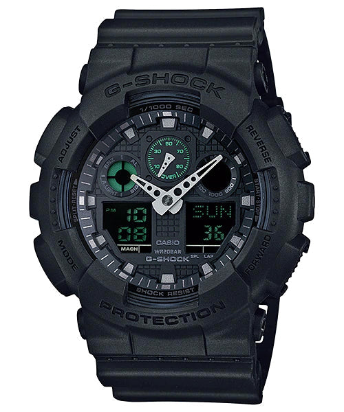 Reloj G-Shock deportivo correa de resina GA-100MB-1A