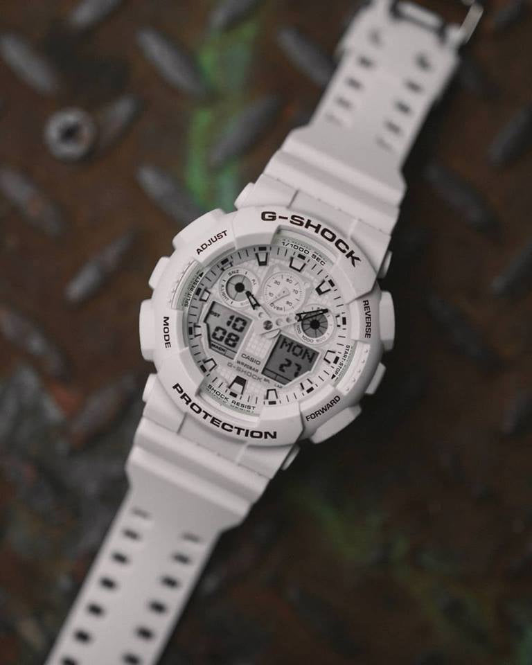 Reloj G-Shock deportivo correa de resina GA-100MW-7A