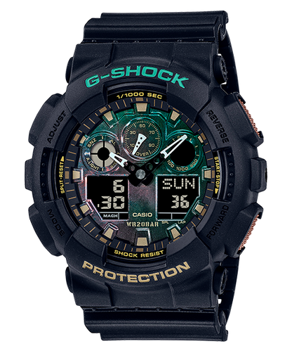 Reloj G-Shock deportivo correa de resina GA-100RC-1A