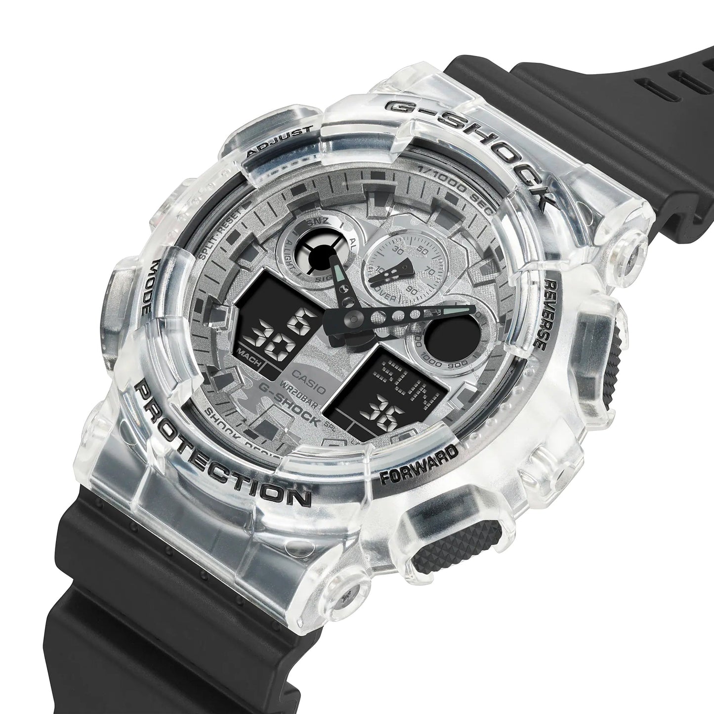 Reloj G-Shock deportivo correa de resina GA-100SKC-1A