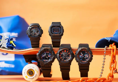 Reloj G-Shock deportivo correa de resina GA-140CT-1A