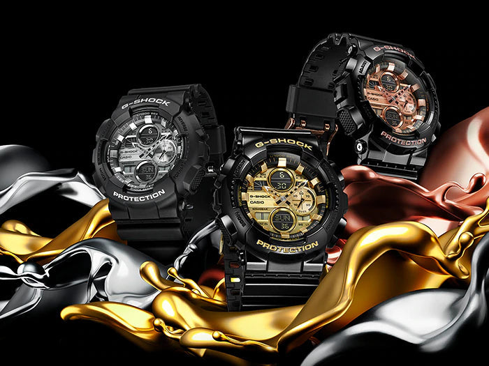 Reloj G-Shock deportivo correa de resina GA-140GM-1A1