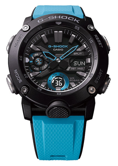 Reloj G-Shock deportivo correa de resina GA-2000-1A2