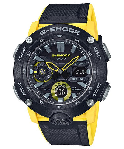 Reloj G-Shock deportivo correa de resina GA-2000-1A9