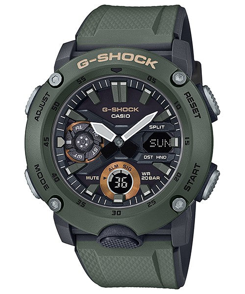 Reloj G-Shock deportivo correa de resina GA-2000-3A