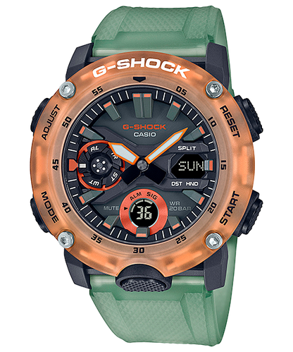 Reloj G-Shock deportivo correa de resina GA-2000HC-3A