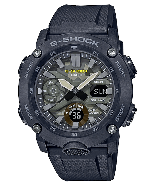 Reloj G-Shock deportivo correa de resina GA-2000SU-1A