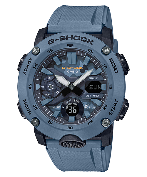 Reloj G-Shock deportivo correa de resina GA-2000SU-2A