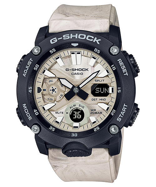 Reloj G-Shock deportivo correa de resina GA-2000WM-1A