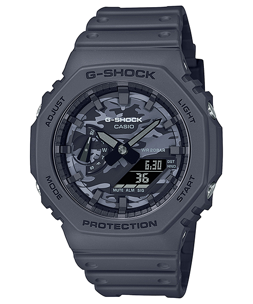 Reloj G-Shock deportivo correa de resina GA-2100CA-8A