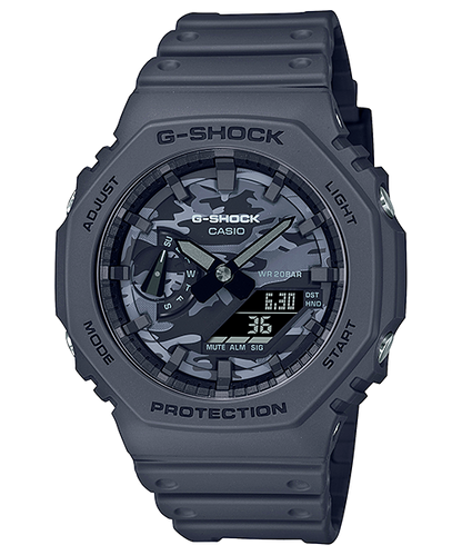 Reloj G-Shock deportivo correa de resina GA-2100CA-8A