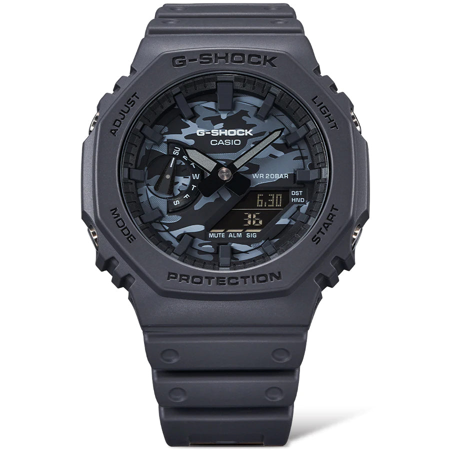 Reloj G-Shock deportivo correa de resina GA-2100CA-8A