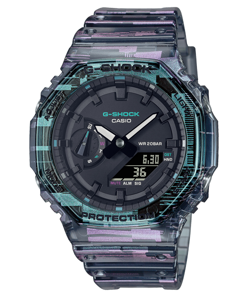 Reloj G-Shock deportivo correa de resina GA-2100NN-1A