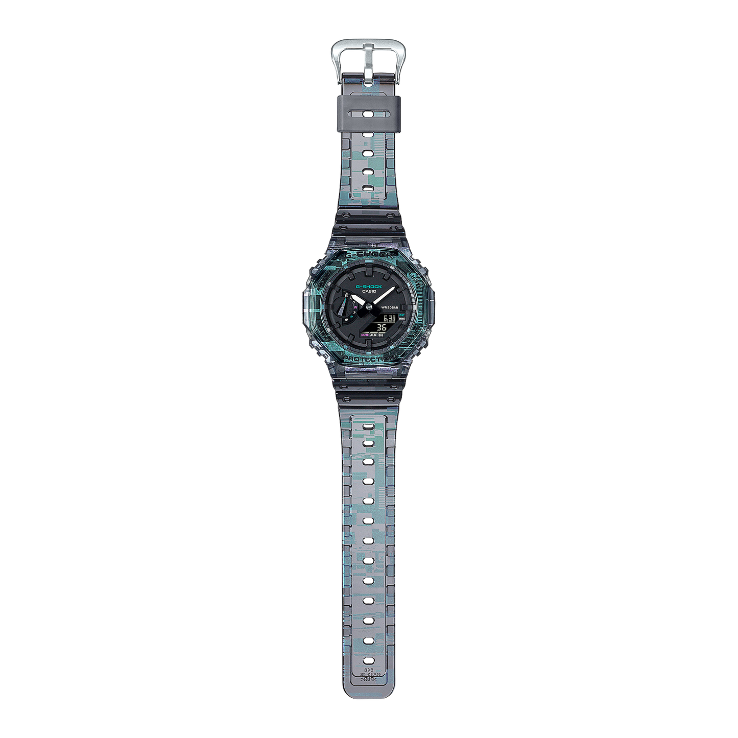 Reloj G-Shock deportivo correa de resina GA-2100NN-1A