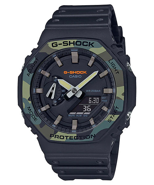 Reloj G-Shock deportivo correa de resina GA-2100SU-1A