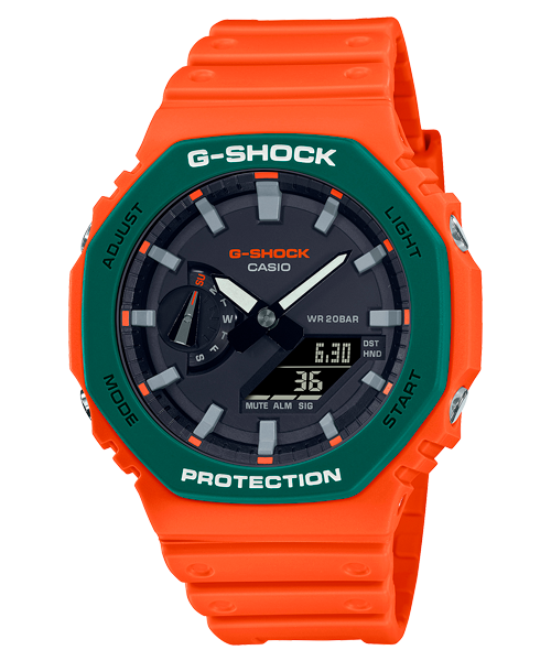 Reloj G-Shock deportivo correa de resina GA-2110SC-4A