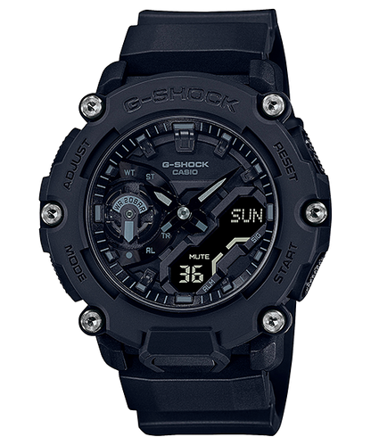 Reloj G-Shock deportivo correa de resina GA-2200BB-1A