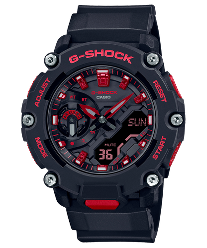 Reloj G-Shock deportivo correa de resina GA-2200BNR-1A