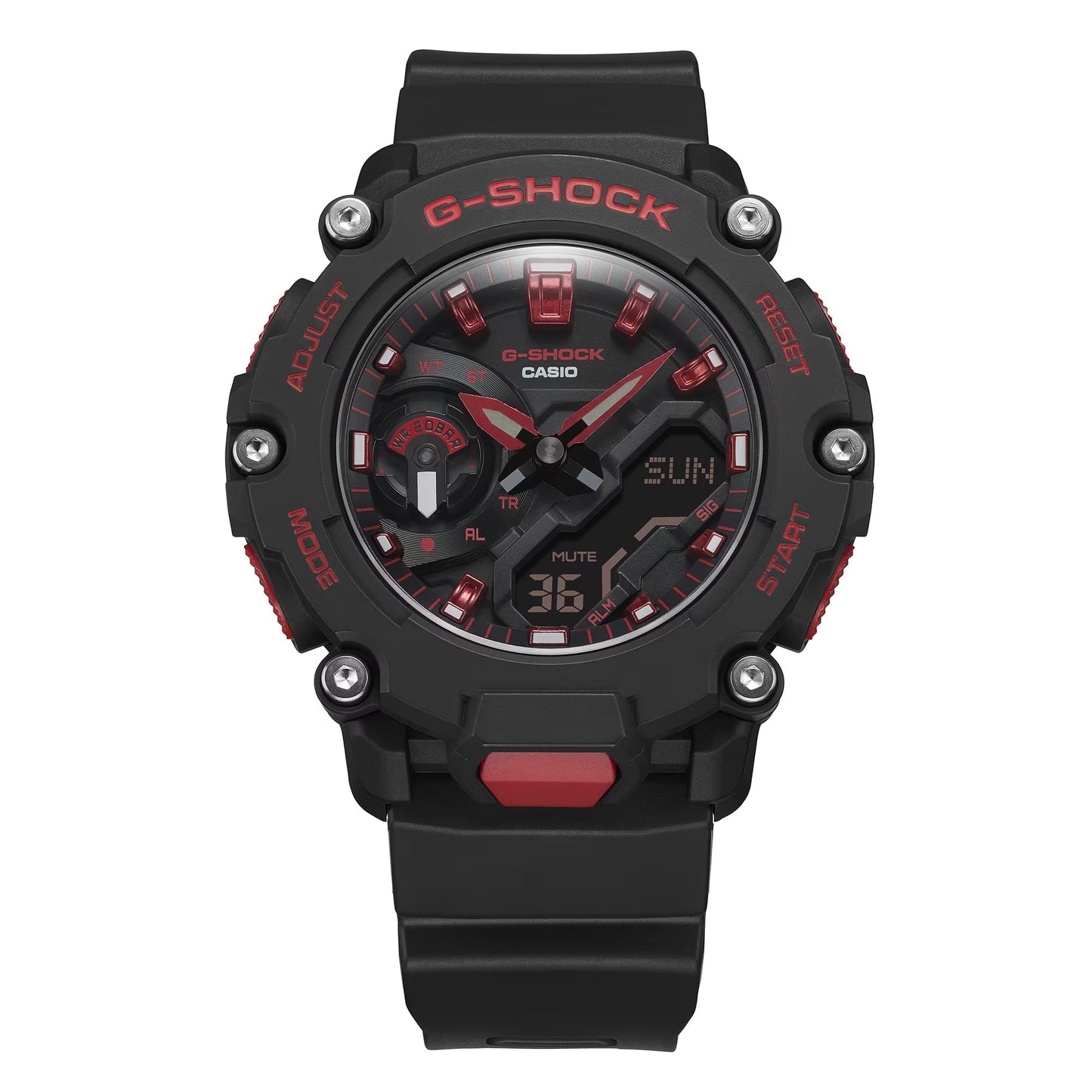 Reloj G-Shock deportivo correa de resina GA-2200BNR-1A