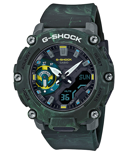 Reloj G-Shock deportivo correa de resina GA-2200MFR-3A