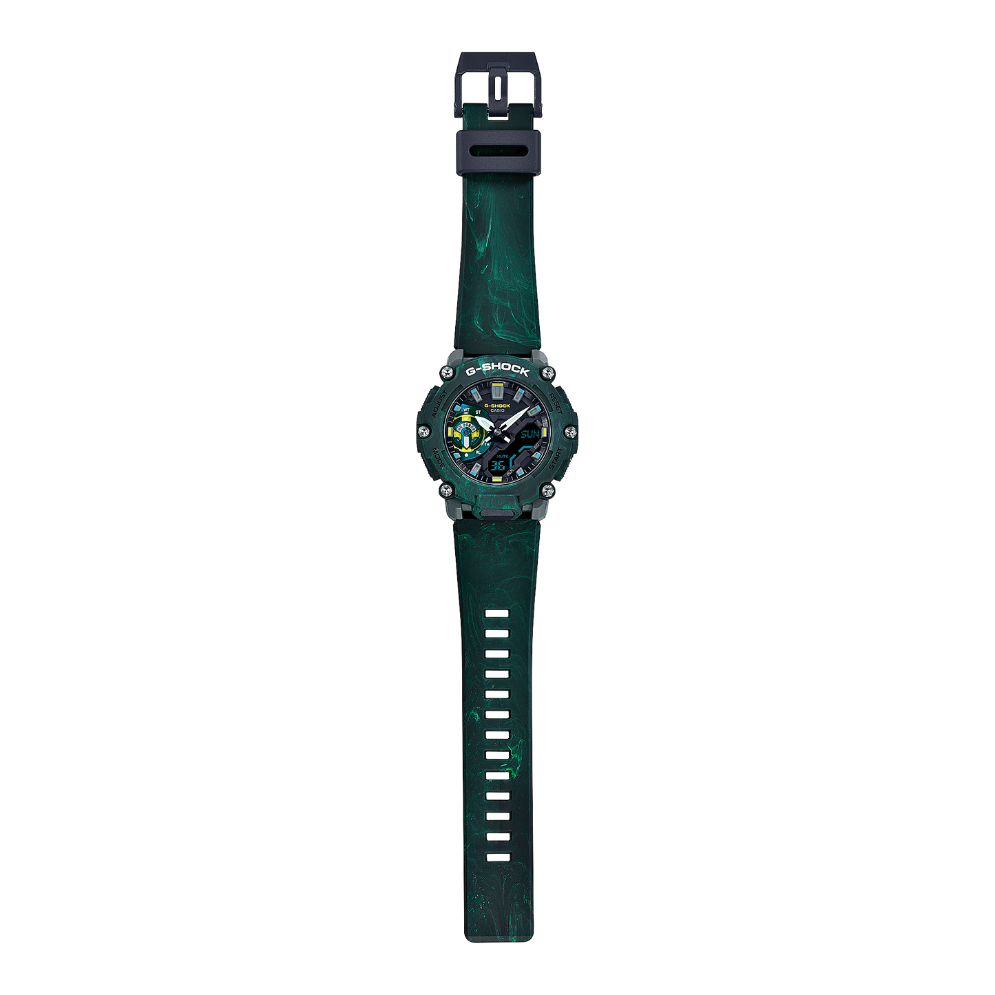 Reloj G-Shock deportivo correa de resina GA-2200MFR-3A