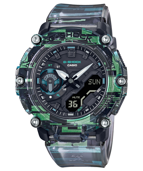 Reloj G-Shock deportivo correa de resina GA-2200NN-1A