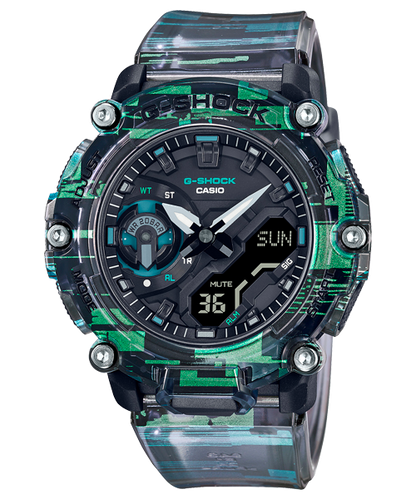 Reloj G-Shock deportivo correa de resina GA-2200NN-1A